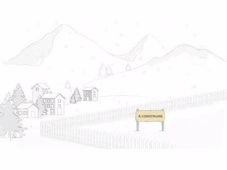 terrain constructible viabilisé à vendre