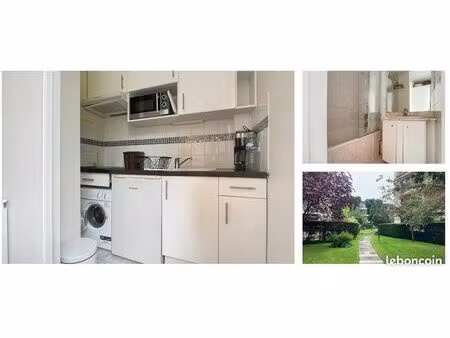 charmant studio calme et lumineux de 18m²  au cœur d'une résidence de standing et verdoyan