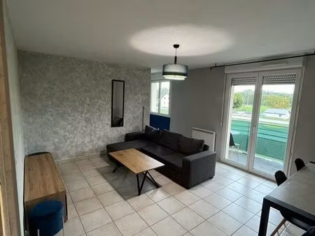 à louer – t2 meublé de 49 m² avec balcon et parking – secteur rumilly