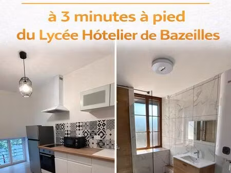 studios / appartements rénovés – idéal étudiants – à 3 min du lycée hôtelier de bazeilles