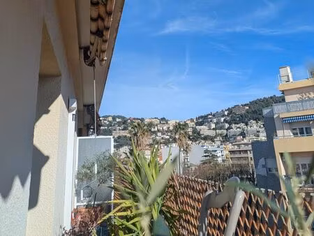 3 pièces 65m2 - terrasse - 6e étage - belle vue