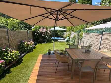 maison jardin 3 pièces mandelieu