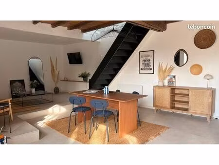 location maison avec jardin meublée moyenne durée