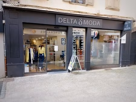 murs et fonds de commerce – boutique prêt-à-porter féminin – centre-ville aurillac