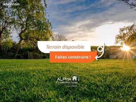 terrain 1 050 m² voeuil et giget