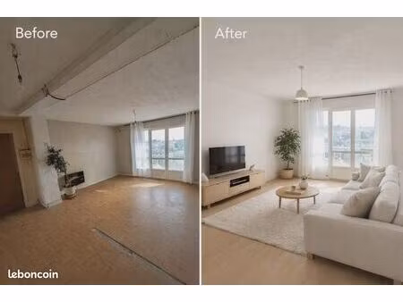 appartement traversant quartier calme