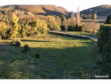 terrain constructible - 1956 m² - mirmande (26270)