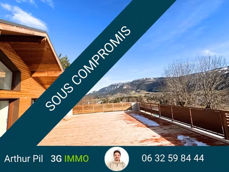 vente appartement 4 pièces 109 m² à lans-en-vercors (38250)  526 694 €