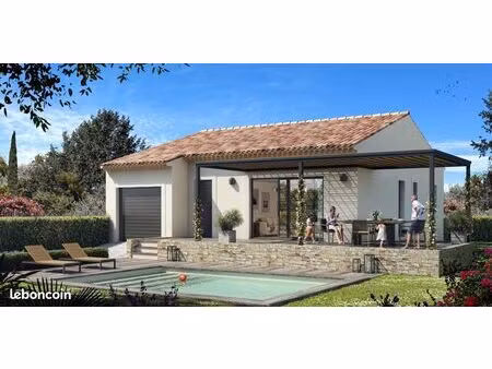 maison 86 m² laudun l ardoise