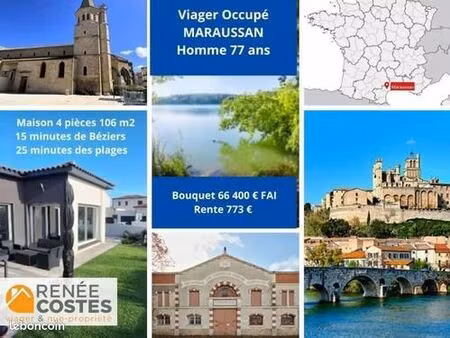 maison en viager 4 pièces 94 m²