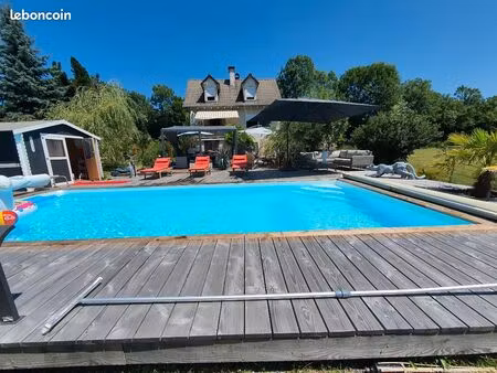 maison a vendre avec piscine chauffée