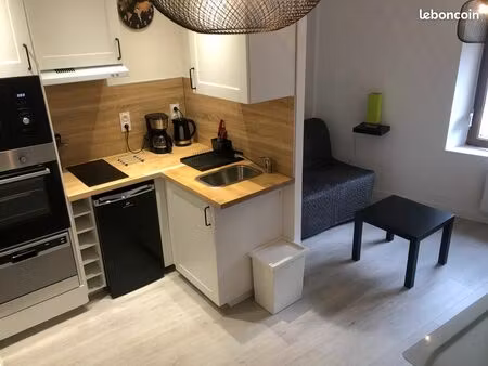 studio meublé allevard