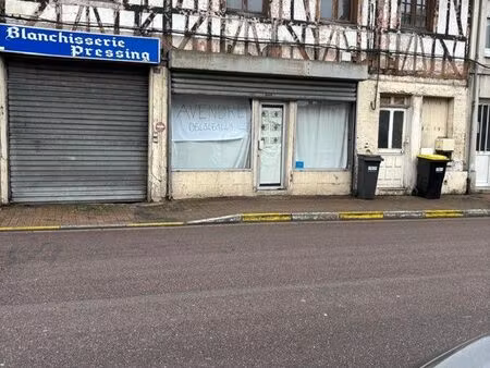 immeuble atypique 425 m² – atelier / commerce + 2 appartements + garage