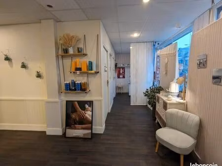 institut de beauté rentable - ca 70 000 stable - 21 000 bénéfice - clientèle fidèle - gien