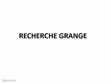 recherche grange pour stockage
