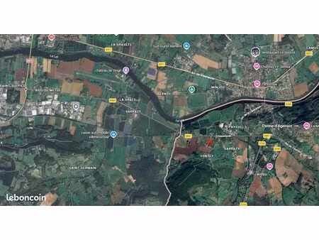 terrain viabilisé 1114 m2