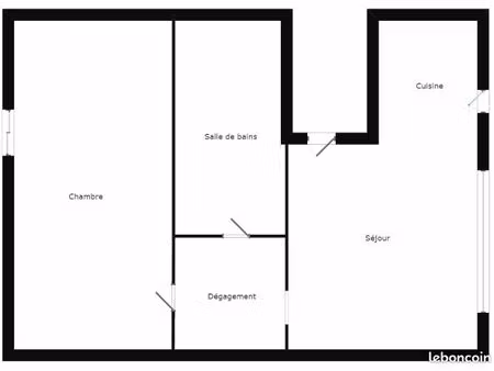 appartement 2 pièces morlaix 29600