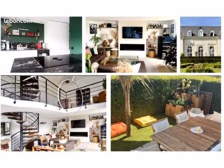 163 m2 avec jardin / parkings / garage - tours centre