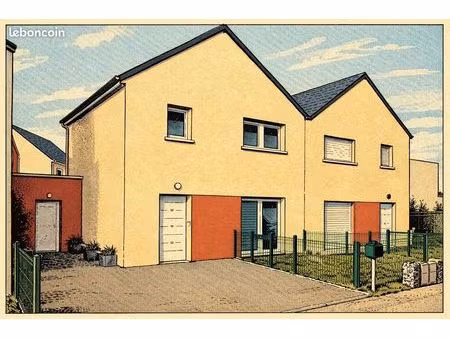 maison récente dans lotissement