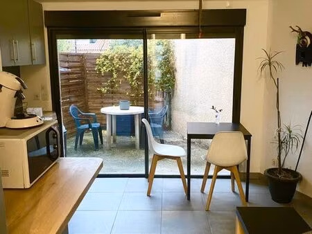 appartement t2 calme avec jardin