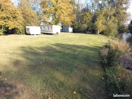 terrain de loisirs/coup de pêche au bord du loir