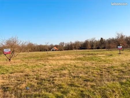 terrain 1 350 m² chatres sur cher