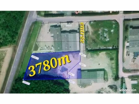 a vendre terrain en za 41700 fresnes