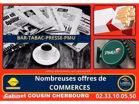 fonds de commerce bar  tabac 70 m²