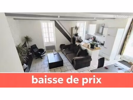 baisse de prix – maison de ville – 2 chambres - prêt à vivre