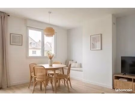 appartement rénové 60m² vue mer