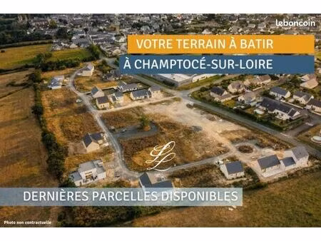 terrain 596 m² champtoce sur loire