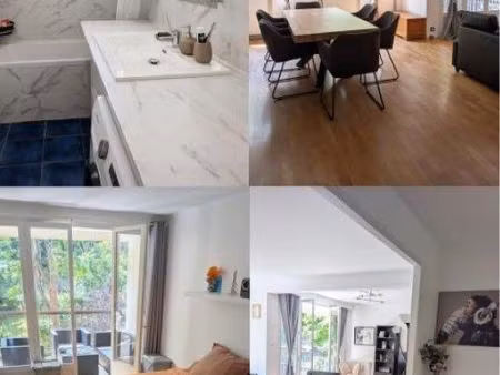 t5 112 m² – 4 chambres – terrasse – cave – parking – bron (rue de la pagère)