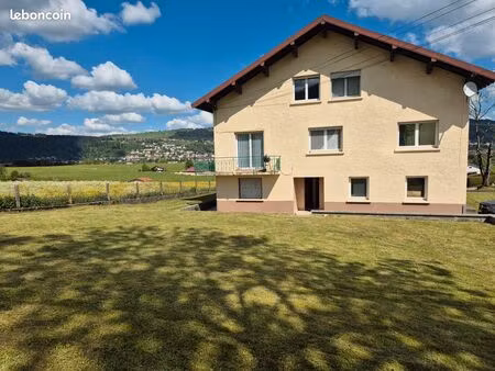 vends f5 de 125 m² près de morteau (montlebon) dans une petite copropriété de 4 appartemen