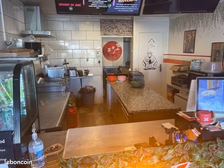 fond de commerce snack tacos burger