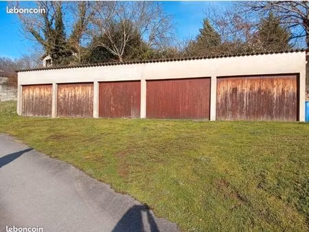 lot garage + terrain