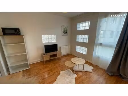 studio meublé rénové