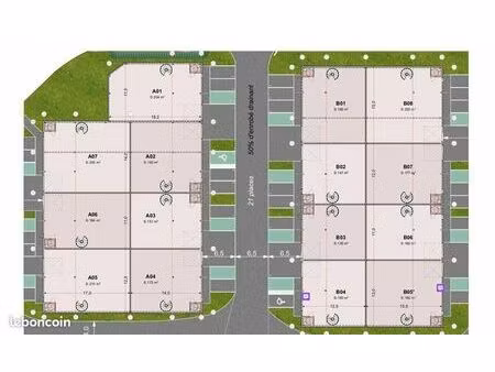 local d'activite 268 m² normanville