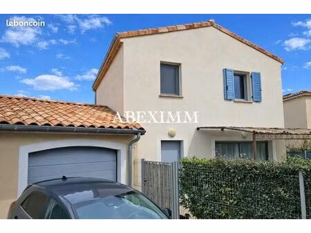 allan – maison récente 2020  climatisée  grand garage et jardin