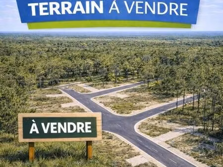 terrain 761 m² parentis en born