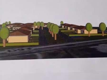 terrain lotissable pour construire 12 maisons