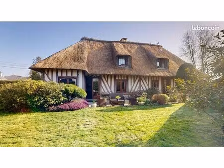 magnifique chaumière 190m2  4 chambres  10min de honfleur