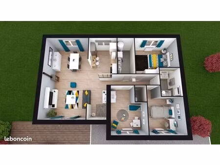 maison 5 pièces 86 m²