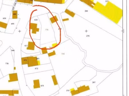 terrain à bâtir 806 m2