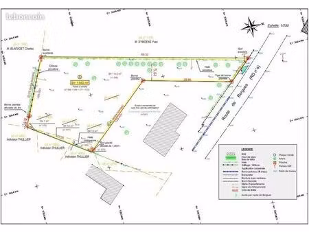 terrain 1140 m² west-cappel