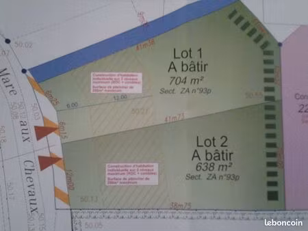 vente terrain à batir