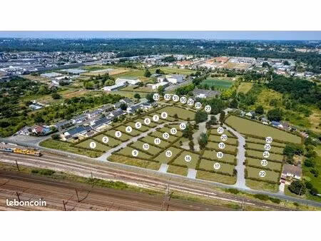 terrain 419 m² saint pierre des corps