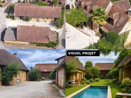 vente ensemble immobilier de caractère au cœur du périgord noir – saint-geniès