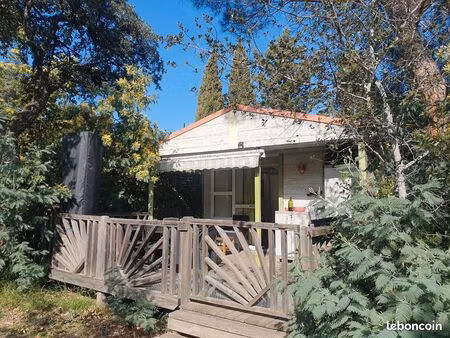 vends chalet dans camping