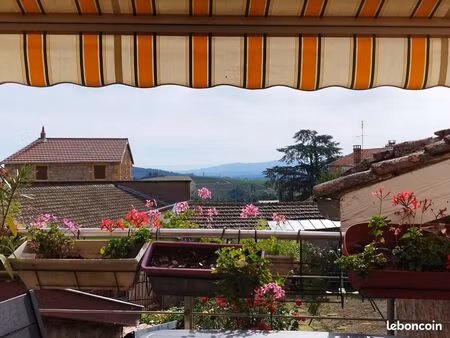 maison de village - terrasse et jardin