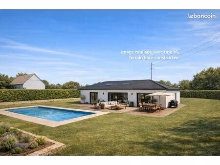 terrain viabilisé à vendre (saint-chef 38)